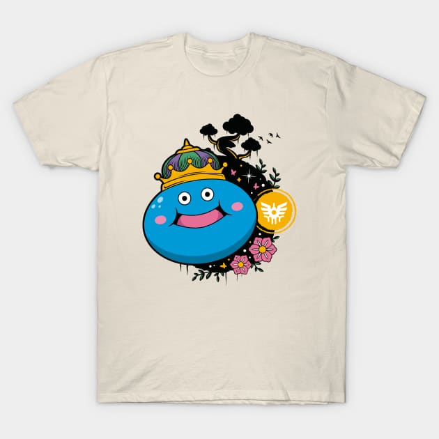 King Slime Japanese Landscape T-Shirt by logozaste